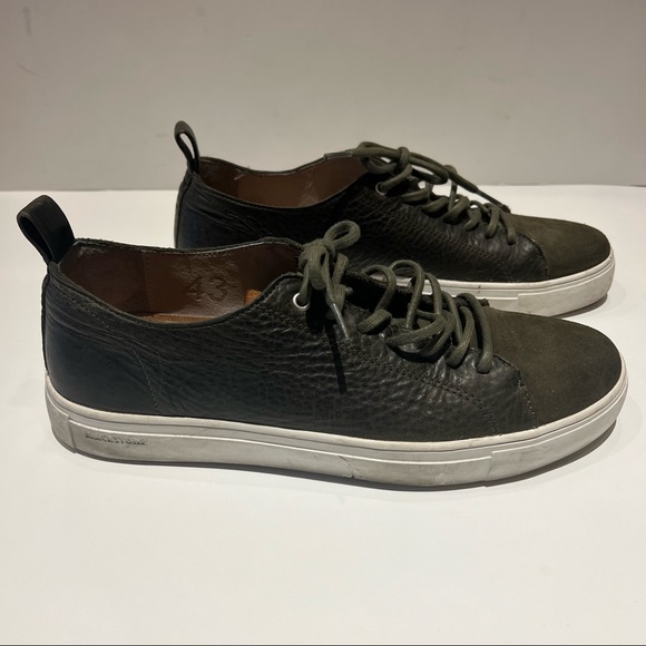 Blackstone Olive Green Mens Sneakers Size 43 - Picture 3 of 6